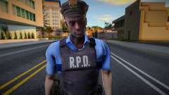RPD Officers Skin - Resident Evil Remake v28 pour GTA San Andreas