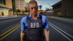 RPD Officers Skin - Resident Evil Remake v25 für GTA San Andreas