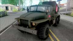 Ural 375 BM-21 Armée péruvienne pour GTA San Andreas
