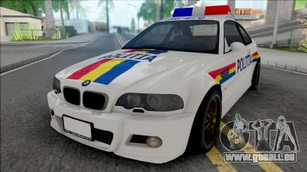 BMW M3 E46 Politia Romana pour GTA San Andreas