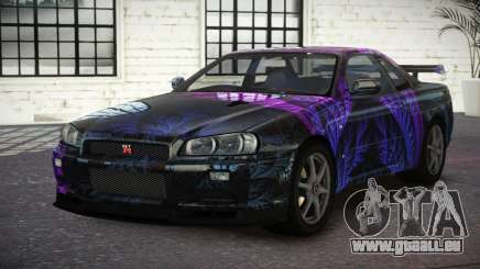 Nissan Skyline R34 Xr S8 pour GTA 4