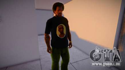 CJ Face T-Shirt für GTA San Andreas