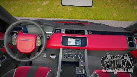 Range Rover Sport SVR (R PROJECT) v1 pour GTA San Andreas