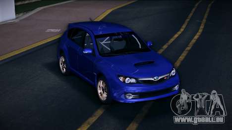Subaru Impreza WRX STI GRB (LHD) (Golden Rims) für GTA Vice City