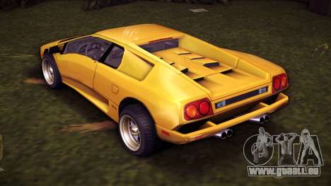 Lamborghini Diablo (conversion) für GTA Vice City