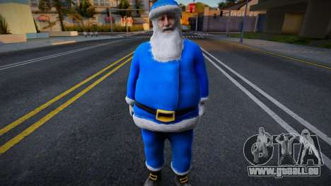 Santa Claus (Blue) für GTA San Andreas