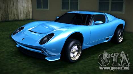 Lamborghini Miura Concept 2006 pour GTA Vice City