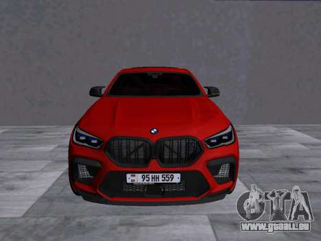 BMW X6 M Competition 2020 V2 pour GTA San Andreas