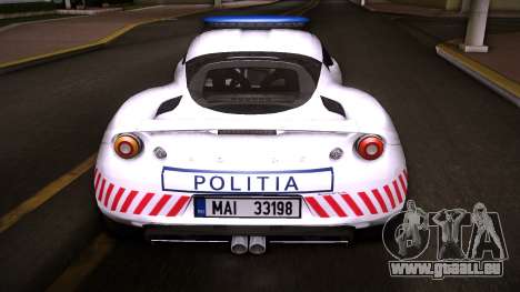 Lotus Evora S Politia für GTA Vice City