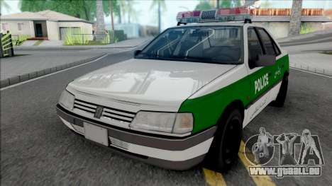 Peugeot 405 GLX Police Car für GTA San Andreas