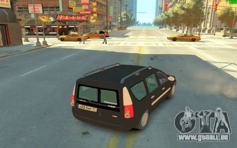 Lada Largus pour GTA 4