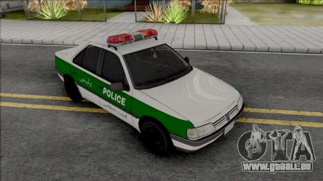 Peugeot 405 GLX Police Car pour GTA San Andreas