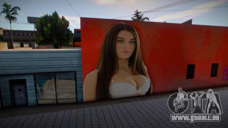 Lana Rhodes - murale pour GTA San Andreas