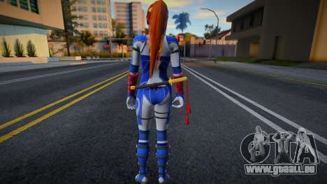 Dead Or Alive 5 - Kasumi (Costume 3) v4 pour GTA San Andreas