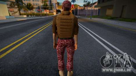 Turkish Police SWAT-Summer Uniform (with cap) pour GTA San Andreas