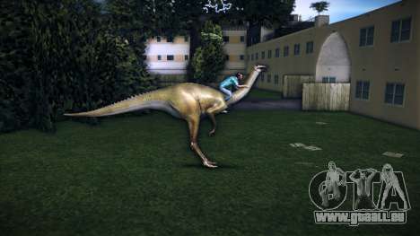 Gallimimus Dinosaur Bike pour GTA Vice City