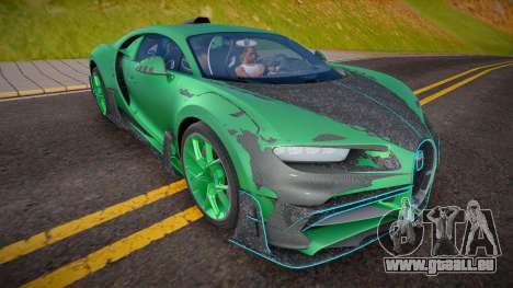 Bugatti Chiron (R PROJECT) pour GTA San Andreas