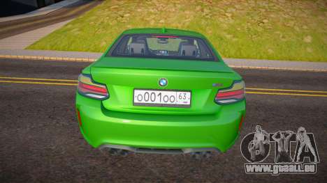 BMW M2 Competition Coupe für GTA San Andreas