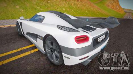 Koenigsegg Agera One:1 für GTA San Andreas