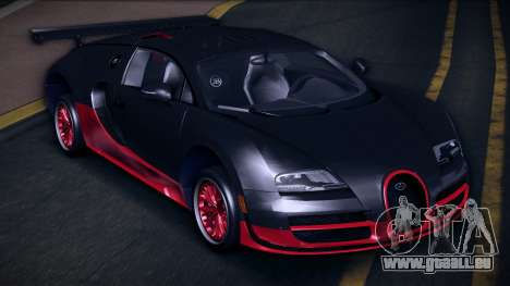 Bugatti Veyron Super Sport 2011 (Armin) für GTA Vice City