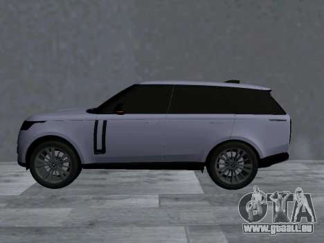 Land Rover Range Rover 2022 v2 für GTA San Andreas