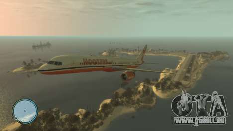 Boeing 757-200 Hooters Air pour GTA 4