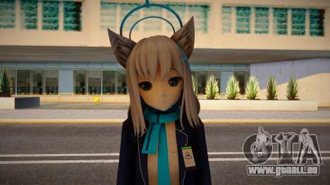 [BlueArchive] Sunaookami Shiroko pour GTA San Andreas