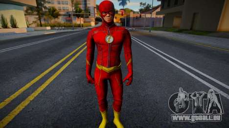 The Flash S4 Suit with Golden Boots für GTA San Andreas