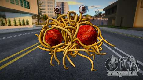 Flying Spaghetti Monster für GTA San Andreas