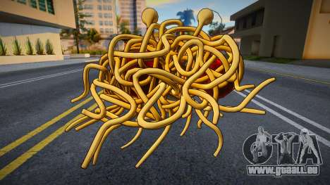 Flying Spaghetti Monster für GTA San Andreas