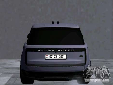 Land Rover Range Rover 2022 v2 pour GTA San Andreas