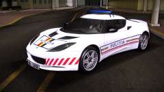 Lotus Evora S Politia pour GTA Vice City