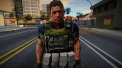 New Chris Redfield pour GTA San Andreas
