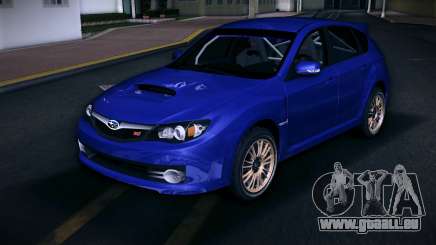 Subaru Impreza WRX STI GRB (LHD) (Golden Rims) pour GTA Vice City