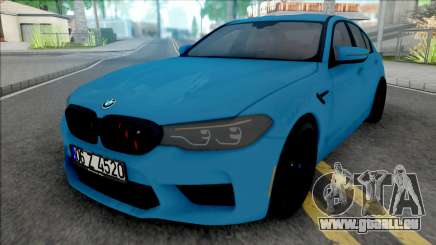 BMW M5 F90 2018 (06 Z 4520) pour GTA San Andreas