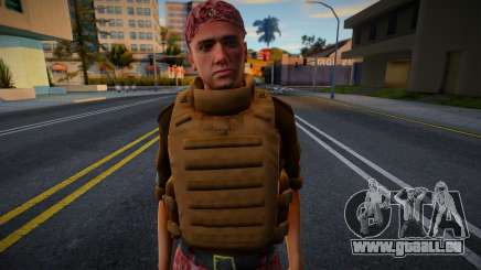 Turkish Police SWAT-Summer Uniform (with cap) pour GTA San Andreas