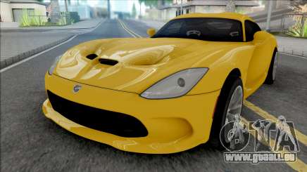 Dodge SRT Viper GTS 2012 [IVF VehFuncs] pour GTA San Andreas