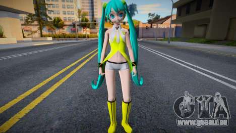 PDFT Hatsune Miku Yellow für GTA San Andreas