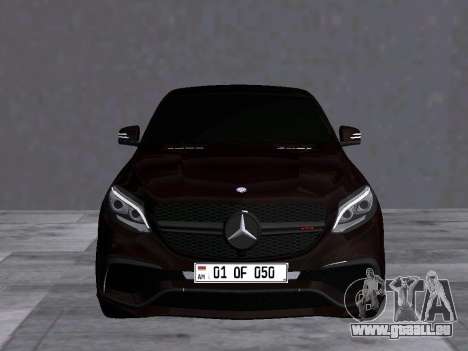 Mercedes Benz GLE63 AMG V2 pour GTA San Andreas