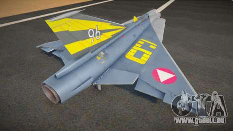 J35D Draken (Austrian Air Force) pour GTA San Andreas