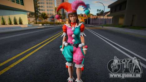 Dead Or Alive 5 - Hitomi (Costume 6) v2 für GTA San Andreas