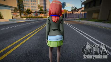 Nakano Miku (Winter Seifuku) für GTA San Andreas