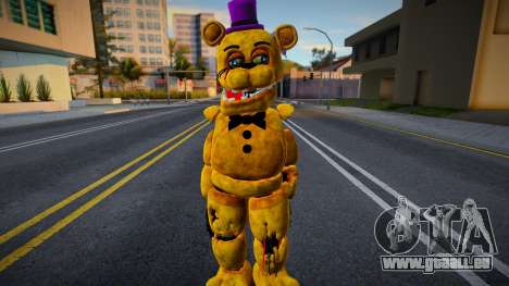 Withered Fredbear V2 pour GTA San Andreas