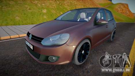 Volkswagen Golf VI 2 0 TSI (JST Project) pour GTA San Andreas
