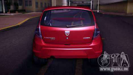 Dacia Sandero 1.6 MPI pour GTA Vice City