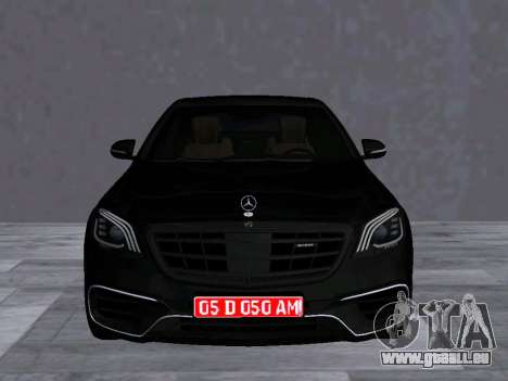 Mercedes Benz S63 AMG (W222) Tinted pour GTA San Andreas