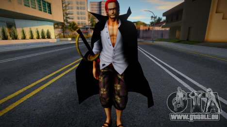 Akagami No Shanks From One Piece Pirate Warrior pour GTA San Andreas