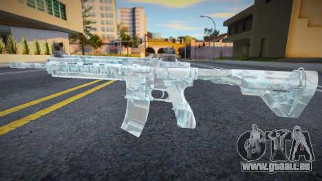 M416 Glacier Max with Gun Sound (PUBG Mobile) pour GTA San Andreas