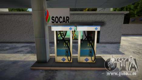 Socar Gas Station für GTA San Andreas