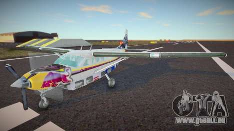 Cessna 208 Caravan Red Bull für GTA San Andreas